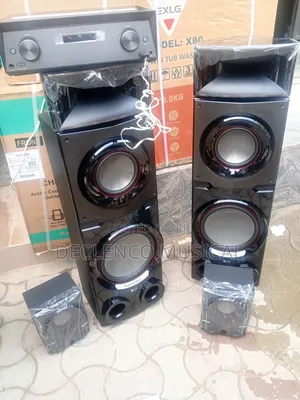 Lg High Power Multimedia Receiver System With Giant Tallboy Speaker