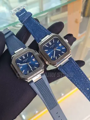 Patek Philippe Quality Luxury Men Jeans Strap Wristwatch