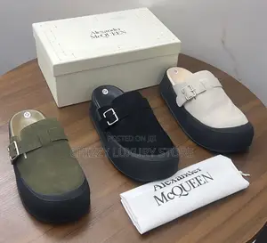 Alexander McQueen Quality Luxury Men Sandals