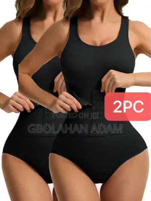 Solid Tummy Control Bodysuit With Abdominal Control