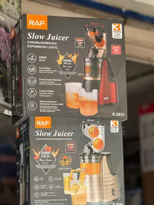 Raf Slow Juicer-Make Smoothies With Ease●Seven Segment Extrusion