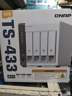 Qnap 4gb Ram Ts 433 4 Bay Home Nas Enclosure