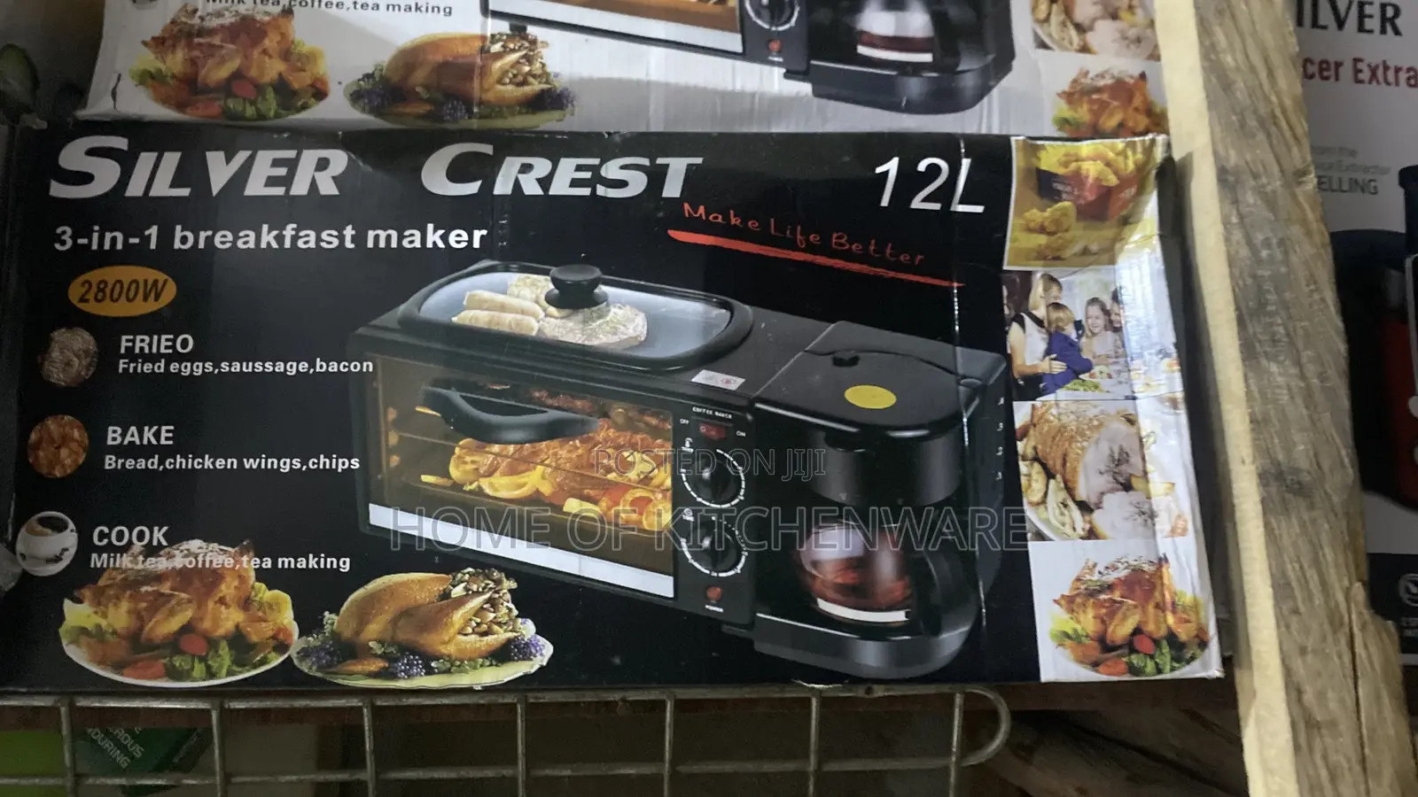 Silver Crest 3 in 1 Breakfast Maker
