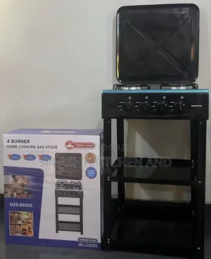 Master Chef 4 Burner Home Cooking Standing Gas