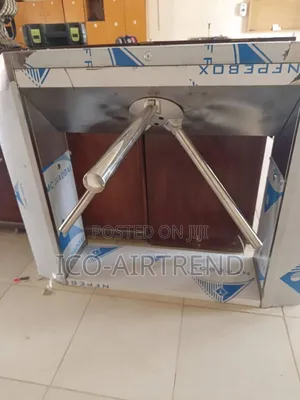 Stainless Steel Tripod Turnstile Pedestal Access Control Support Cards