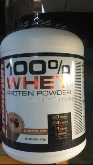 Whey Protein Powder in Chocolate Flavor