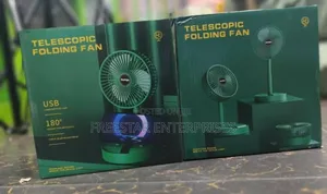 Super Rechargeable Telescopic Folding Fan