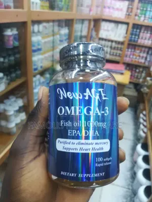 New Age Omega-3 Fish Oil 1000mg