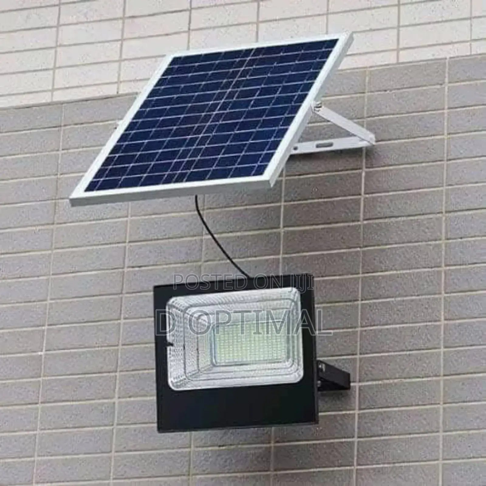 100 Watts Solar-Powered Floodlight