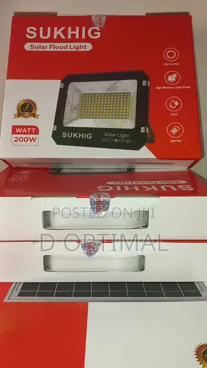 200watts Solar-Powered Floodlight.