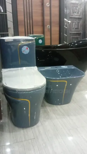 Quality Gray Complete Set Hang Basin