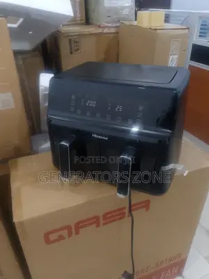 Best Deal Hisense 8l Double Drawer Air Fryer H08afbk2s1