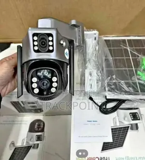 Indoor/Outdoor 360° Camera With Good Resolution and Solar Features