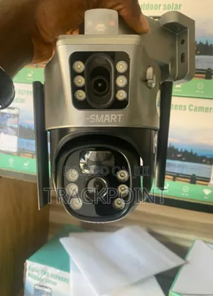 Dual Lens Wireless Two-Way Audio Smart Camera With High Solar Features