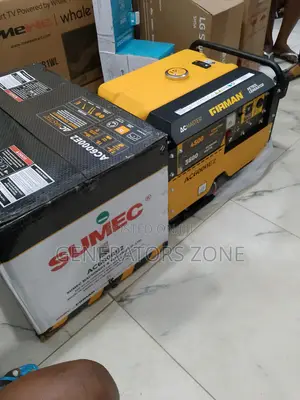 Ac6000e2 Firman 3.5kva, Engine Displacement 196cc