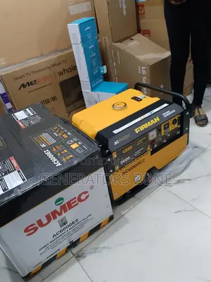 Ac Master Firman Ac6000e2 Generator, 230v Rated Output