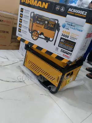 Ac Master Ac6000e2 Firman 3.5kva, 4-Stroke Engine Design