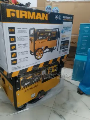 Firman Ac6000e2 3.5kva, Tank Capacity 15l Air-Cooled System