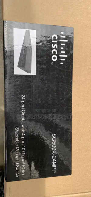 Brand New Cisco Sg500x-24mpp