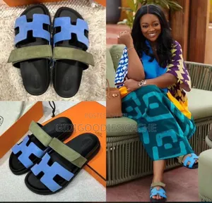 Hermes Luxury Women's Slides
