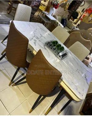 Solid Marble 6 Seater Dining