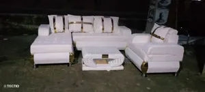 White Sofa Sets With Center Table For Homes