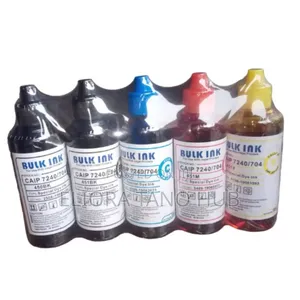Bulk Ink Refill Pack For Canon Printers - 100ml -1pack Of 5 Pcs