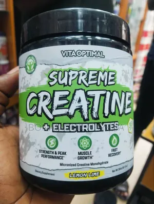 Supreme Creatine + Electrolytes Powder 300g 50 Servings