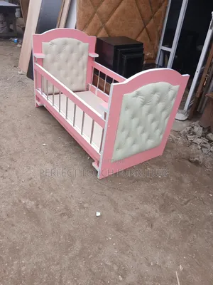 Pink Baby Cot