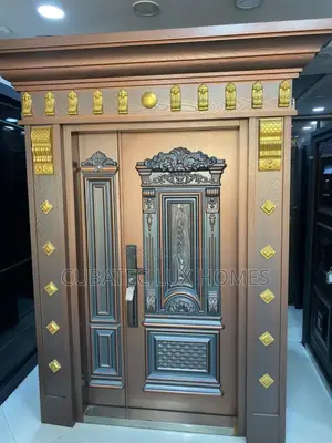 4ft Security German Copper Door With Arch