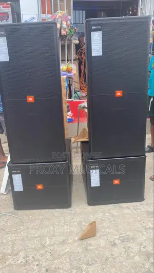 JBL Full Range Speakers and Single Subwoofer Speakers