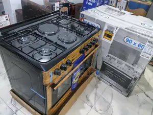 Maxi 4+2 Gas Cooker With Glass Lid