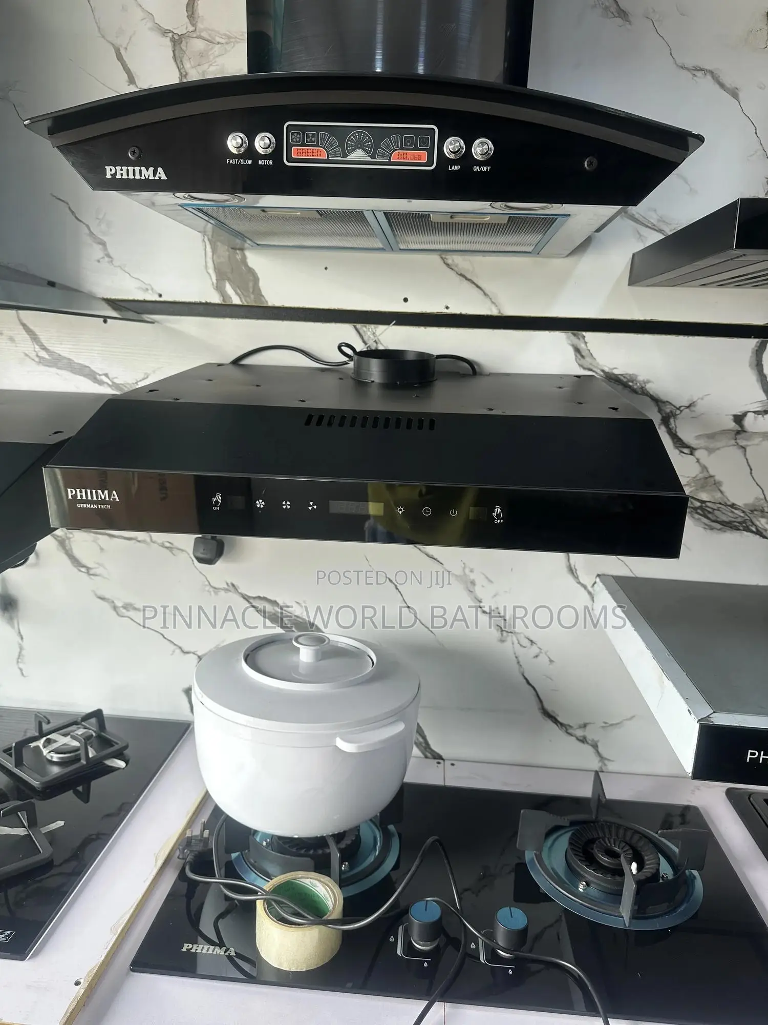 60cm Phiima Automatic Under Cabinet Kitchen Range Hood