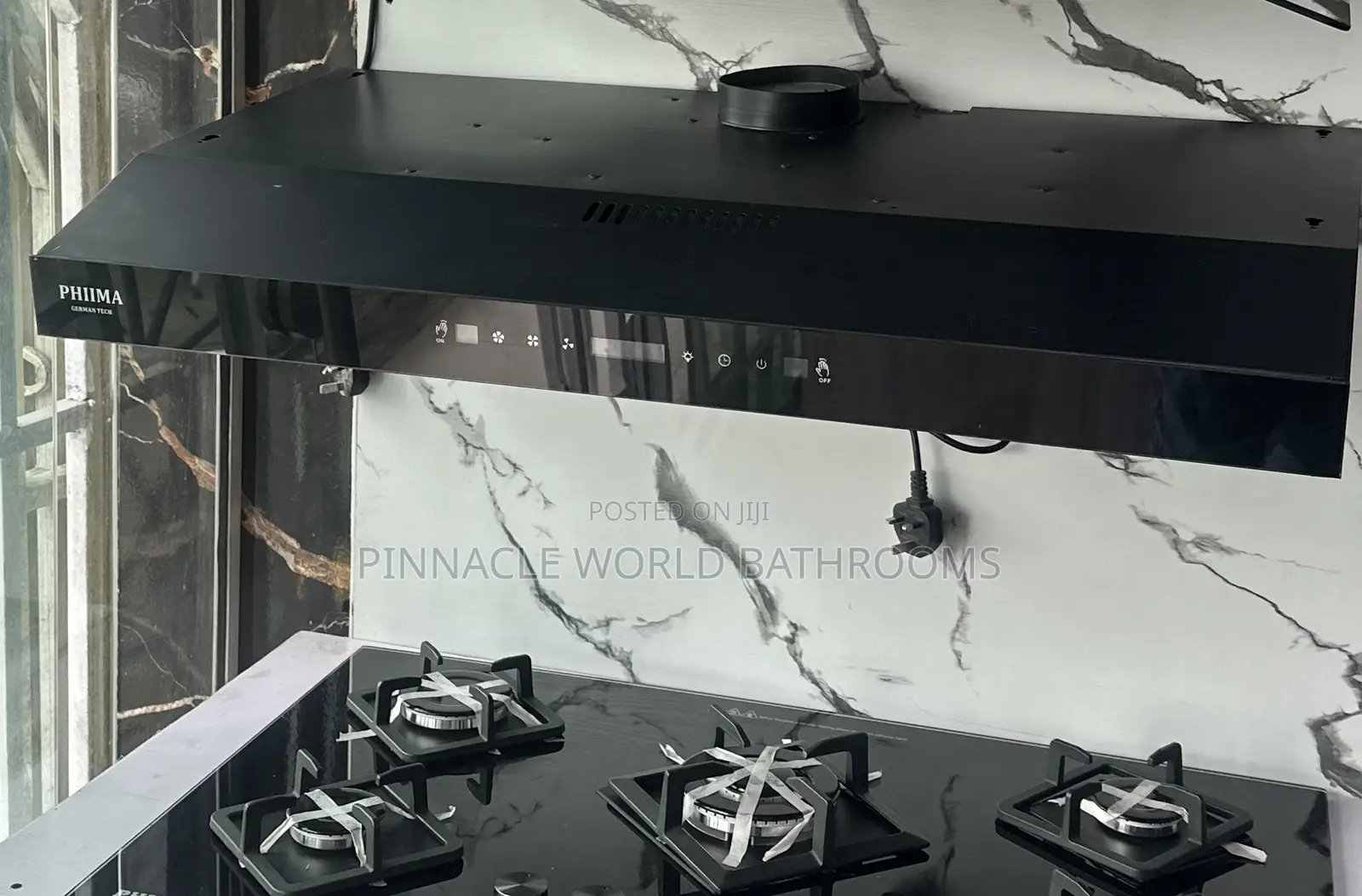 90cm Phiima Automatic Under Cabinet Kitchen Range Hood