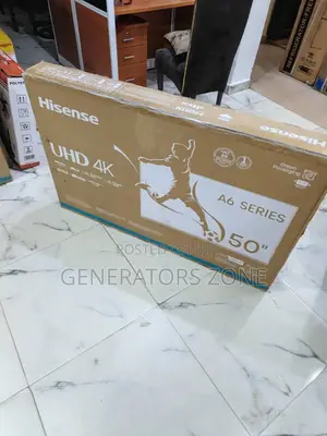 Hisense 50 Inches Smart Uhd A6 Series Flat Tv