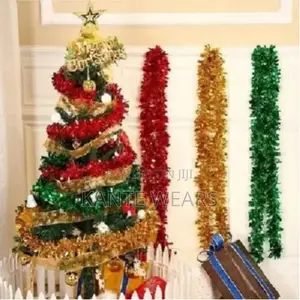 Tinsel for Christmas Tree Decoration - 12pcs