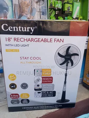 Rechargeable Fan 18"