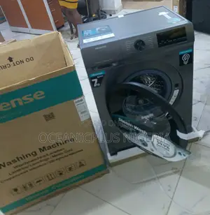Quiet and Efficient Hisense 7kg Front-Load Automatic Washing Machine