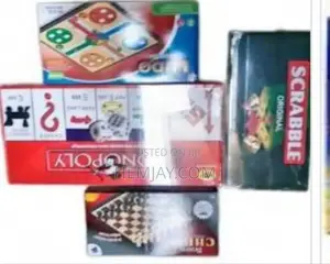 Quality Ludo, Chess, Monopoly, Dart, Scrabble Whot (Holiday Promo)