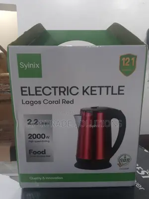 Syinix 2.2 L Water Boiler With Concealed Heating Element