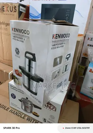 Say Goodbye to Mortar: Kenwood 9l Electric Yam Pounder