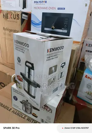 Ultimate Fufu Maker: Kenwood 9l High-Capacity Yam Pounder