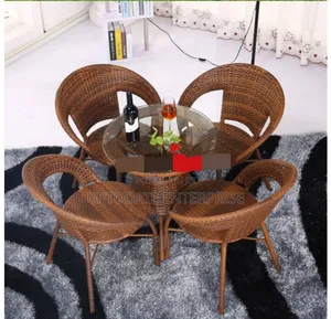 Poolside Rattan Outdoor Table
