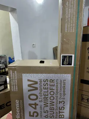 Hisense Hs5100 Soundbar 540w –Wireless Streaming Phone Connectivity