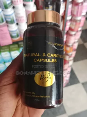 Natural B-Carotene Capsules 30g X 60 Capsules