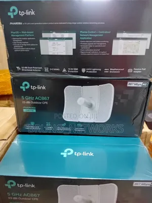 Tp-Link || 5ghz Ac867 || 23dbi Outdoor || Pharos Cpe710 Access Point