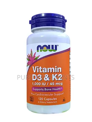 Now Vitamin D3 1000 Iu – Bone Heart Health Supplement 120 Caps