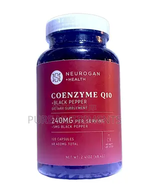 Neurogan Coenzyme Q10 + Black Pepper – Heart Energy Support 120 Caps