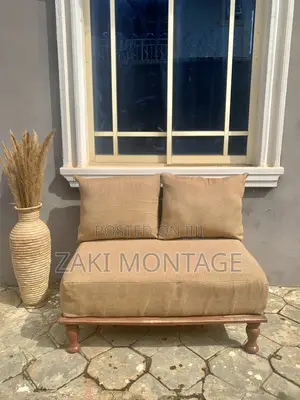 Two-Seater Armless Loveseat