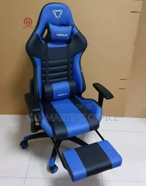 A Unique Gaming Chair With Footrest